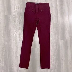 Suzy Shier - Burgundy pants - Size 7/8